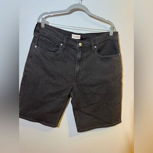 Levi's Men's Black Denim Shorts